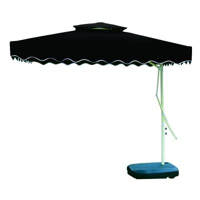 Dù lệch tâm vuông nhập khẩu 2,5mx2,5m - Màu đen