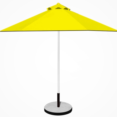 Dù tròn đúng tâm 1 tầng - Khung inox - Đường kính 3m - Màu vàng