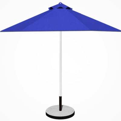 Dù tròn đúng tâm 1 tầng - Khung sắt - Đường kính 3m - Màu xanh dương đậm