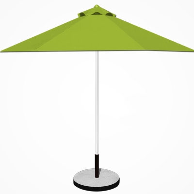 Dù tròn đúng tâm 1 tầng - Khung sắt - Đường kính 3m - Màu xanh chuối non