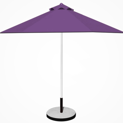 Dù tròn đúng tâm 1 tầng - Khung sắt - Đường kính 3m - Màu tím