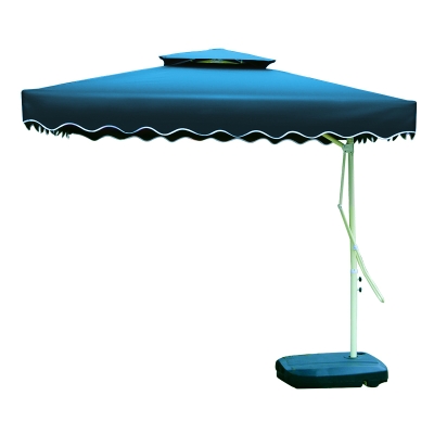 Dù lệch tâm vuông nhập khẩu 2,5mx2,5m - Màu xanh dương nhạt