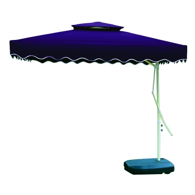 Dù lệch tâm vuông nhập khẩu 2,5mx2,5m - Màu tím