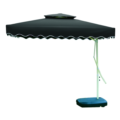 Dù lệch tâm vuông nhập khẩu 2,5mx2,5m - Màu xám