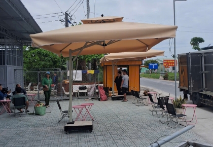 Dù Che Nắng Ngoài Trời Bền Đẹp – Giải Pháp Hoàn Hảo Cho Mọi Không Gian